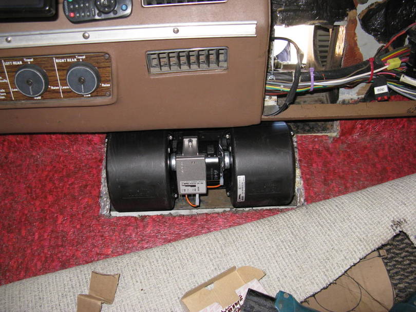 new blower arrangement