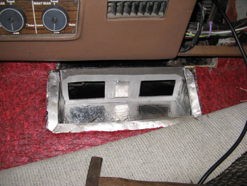 new blower arrangement