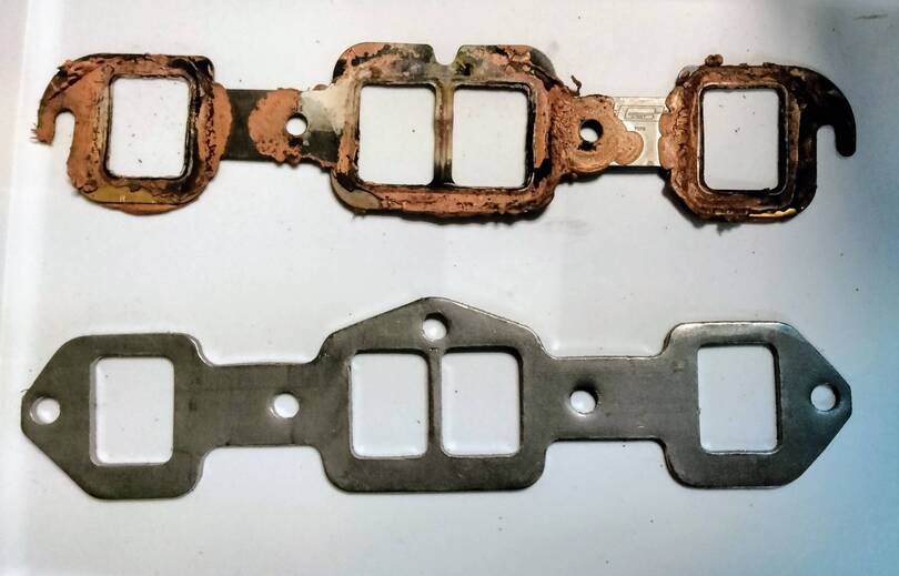 REMFLEX gasket replacing copper gasket