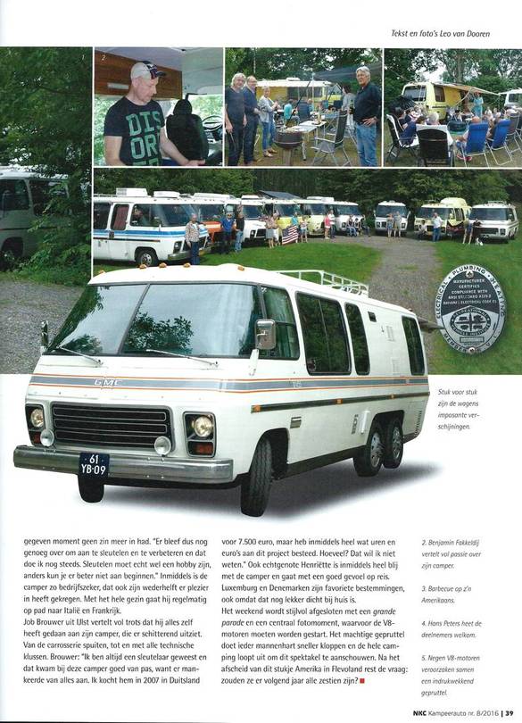 Dutch and Belgian GMC