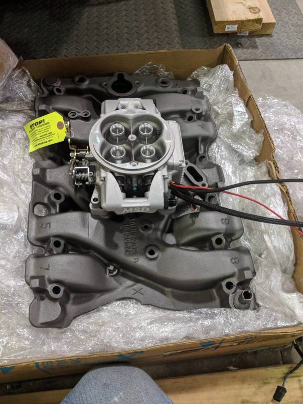 MSD Adaptor Intake Manifold
