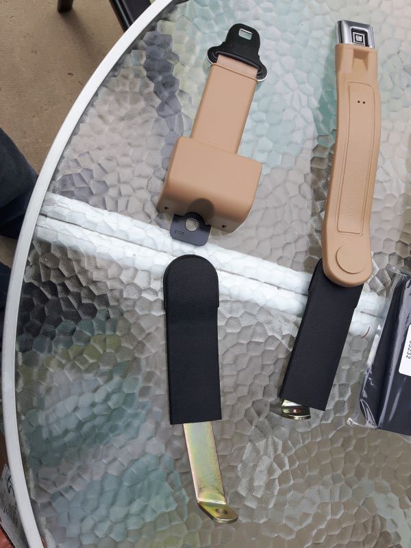 Initial Seatbelt Part orientation
