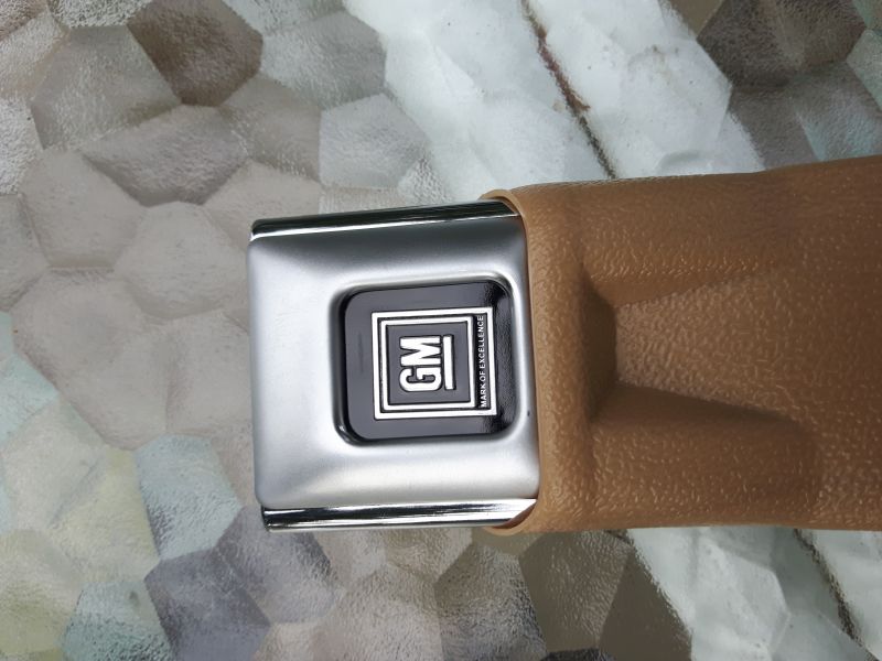 Optional Period Consistant GM Logo Buckle