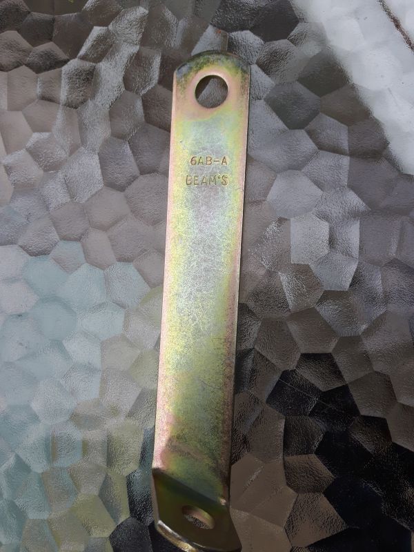 "A" Bend seatbelt Bracket for Seatbelt Install