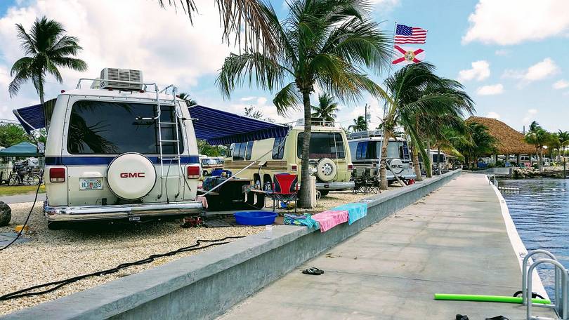 coaches at the rally