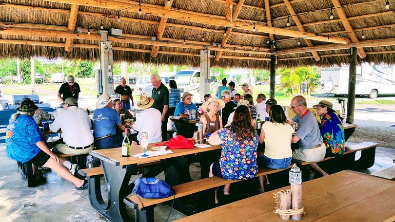 some of the GMCers at the Rally