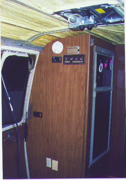 Gutting of the interior