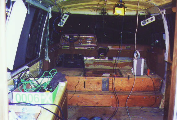 Gutting of the interior