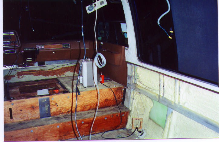 Gutting of the interior