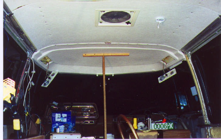 Gutting of the interior