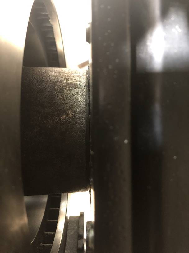 Hub rubs caliper--what to do?