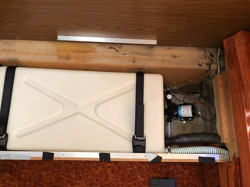 Fresh Water Tank Leak