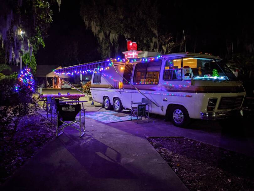 Harry lit up at the Christmas Rally