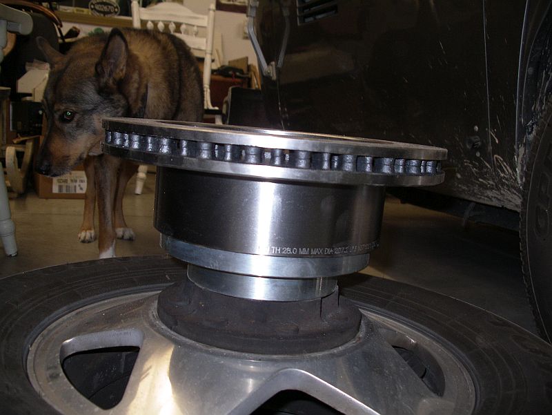 Installing Dave Lenzi Mid-Axle disk brake upgrade