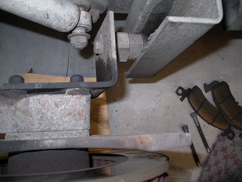 Installing Dave Lenzi Mid-Axle disk brake upgrade