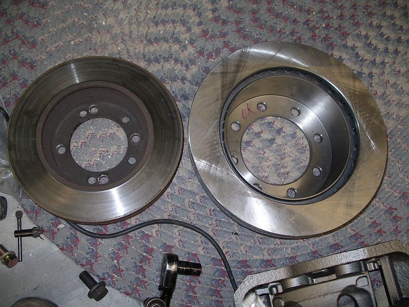Installing Dave Lenzi Mid-Axle disk brake upgrade