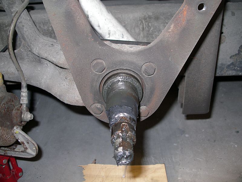 Installing Dave Lenzi Mid-Axle disk brake upgrade