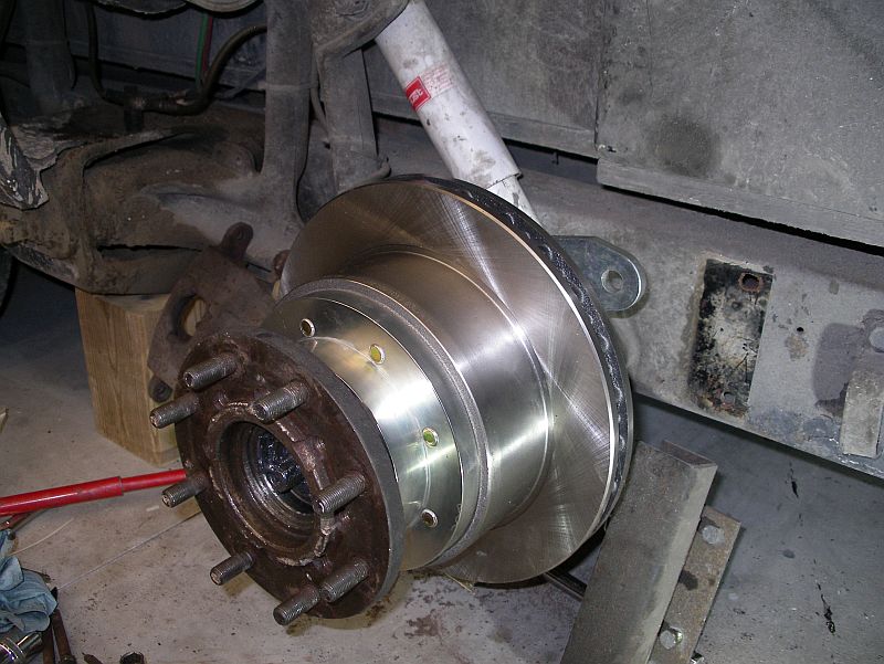 Installing Dave Lenzi Mid-Axle disk brake upgrade