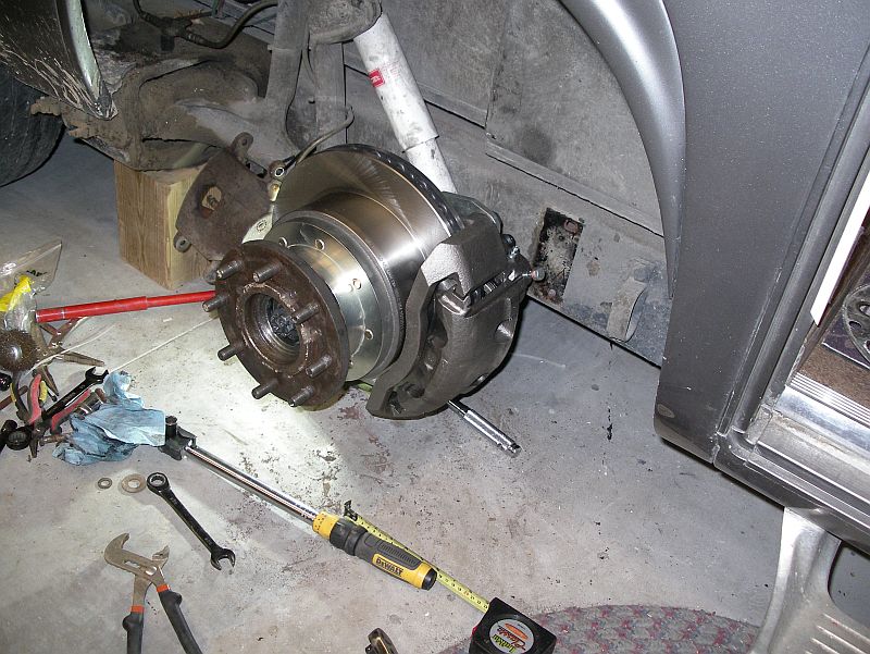 Installing Dave Lenzi Mid-Axle disk brake upgrade