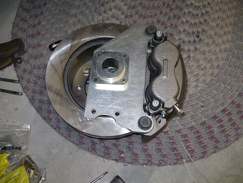 Installing Dave Lenzi Mid-Axle disk brake upgrade
