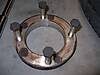 Existing_disk_was_mounted_with_four_half_inch_bolts.jpg