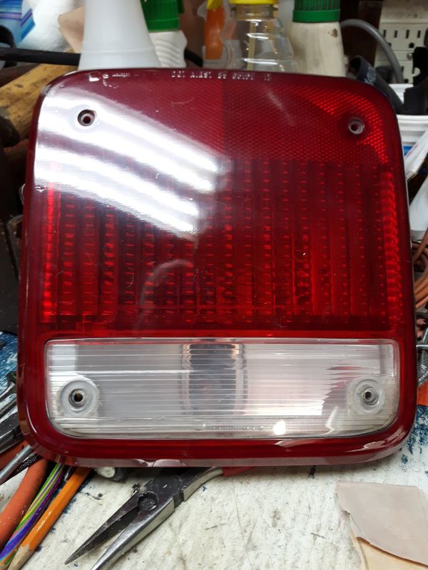 Finished Tail Light Lens 1