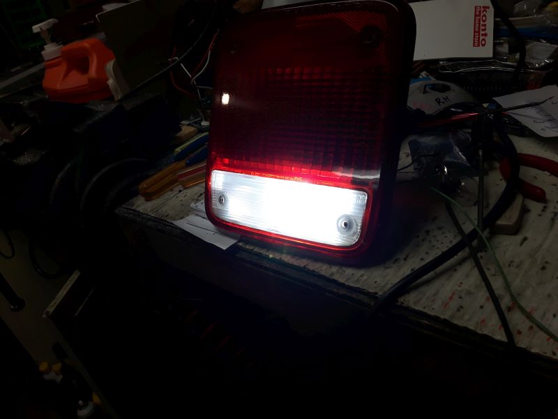 LED Tail Light Reverse Mode