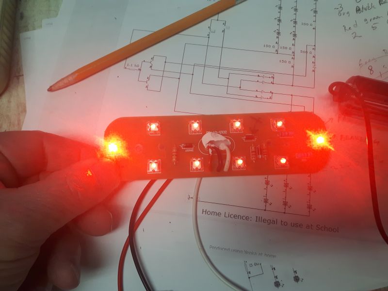 Raw LED Circuit Board