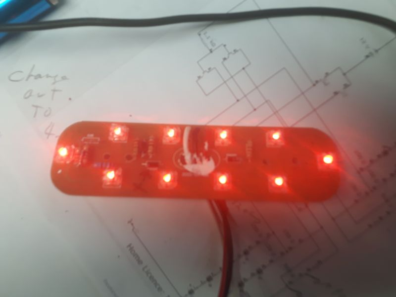 LED Park Lamp Mode-Dim