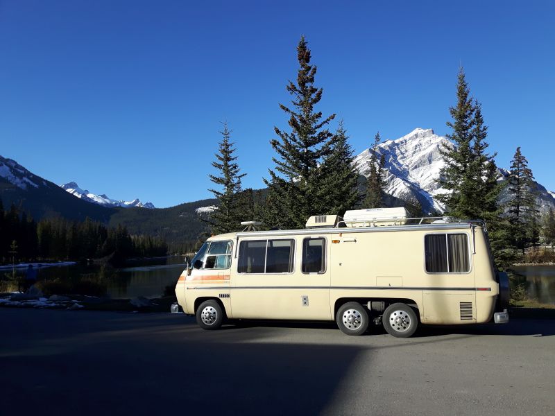 Coach in Banff