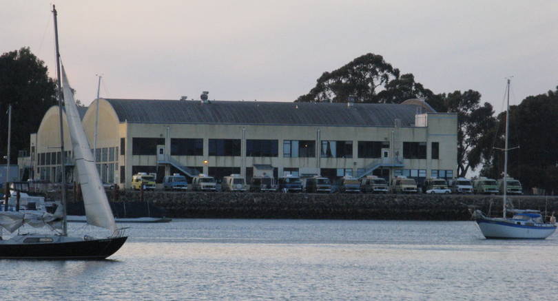 Fleet Week 2010 from across the bay